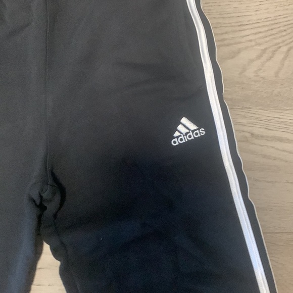 Black adidas sweatpants for girls - Picture 2 of 2